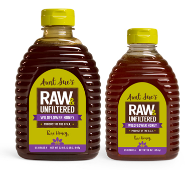 Aunt Sue’s ® Raw Wild Honey