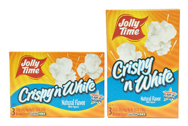 Crispy ‘n White - Natural flavor white popcorn