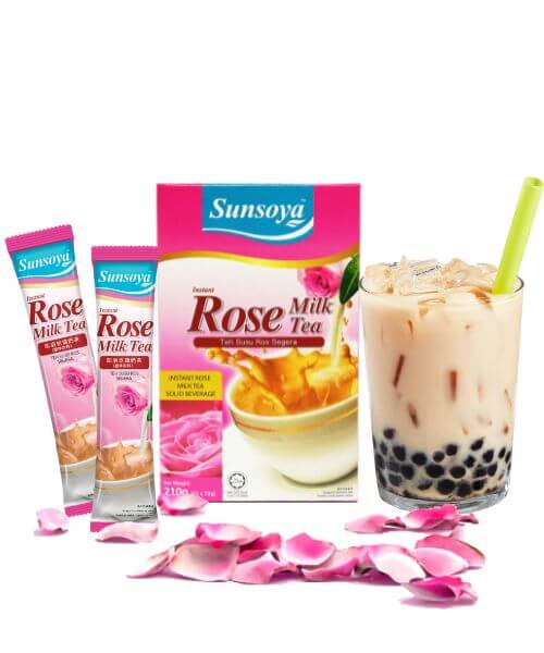Sunsoya Rose Milk Tea