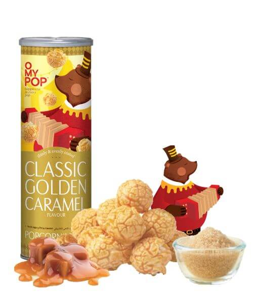 OMYPOP CLASSIC GOLDEN CARAMEL Popcorn