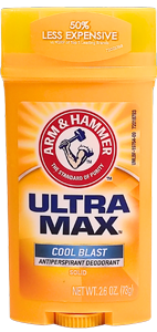 arm and hammer, deodorant, ultra max, cool blast