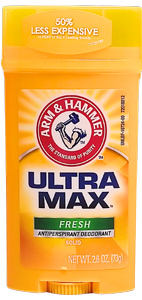 arm and hammer, deodorant, ultra max, fresh